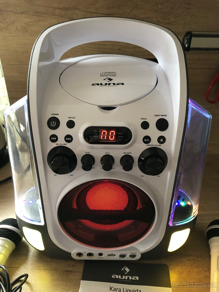 Dětské karaoke/CD přehrávač ,USB přehrávač Auna - 3