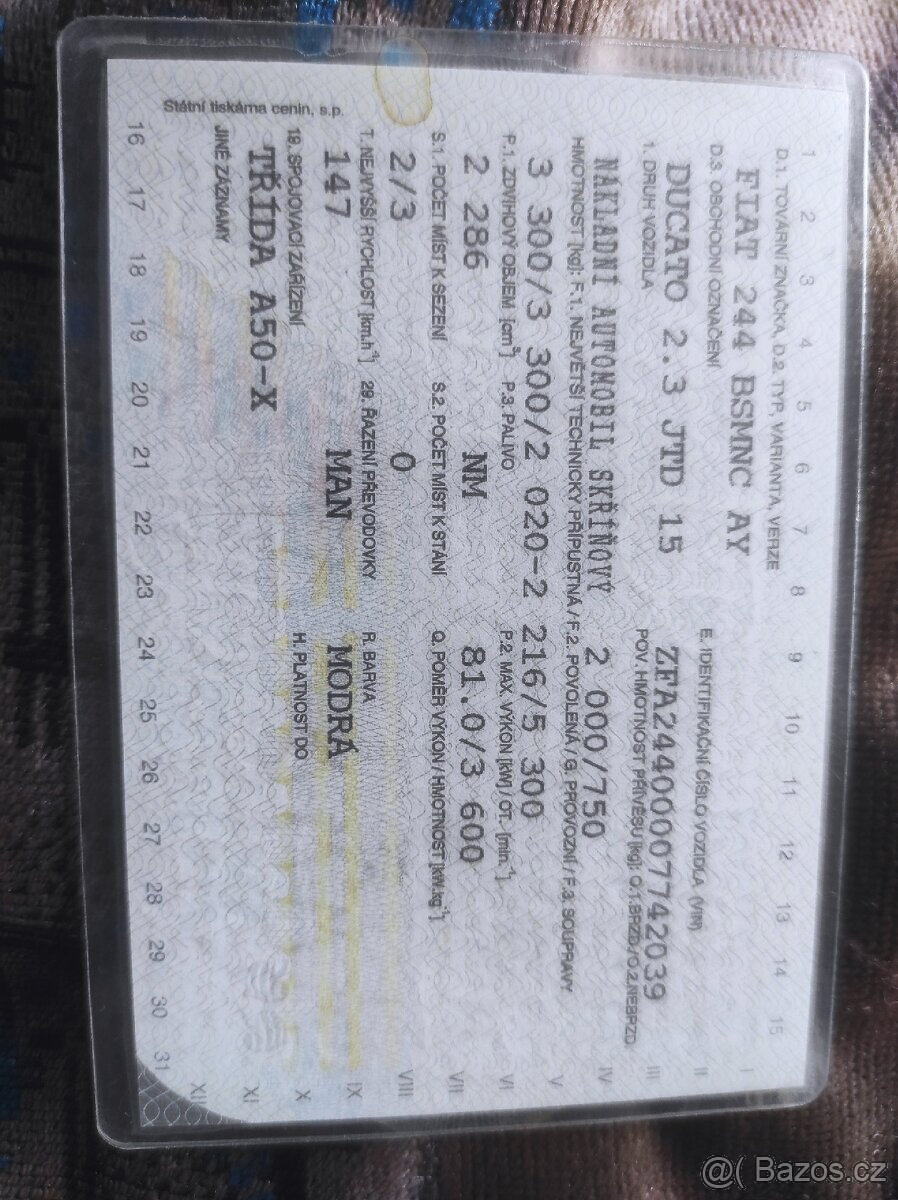 FIAT DUCATO 2,3JTD r.v.2006 /na opravu,nebo na dily/ - 3