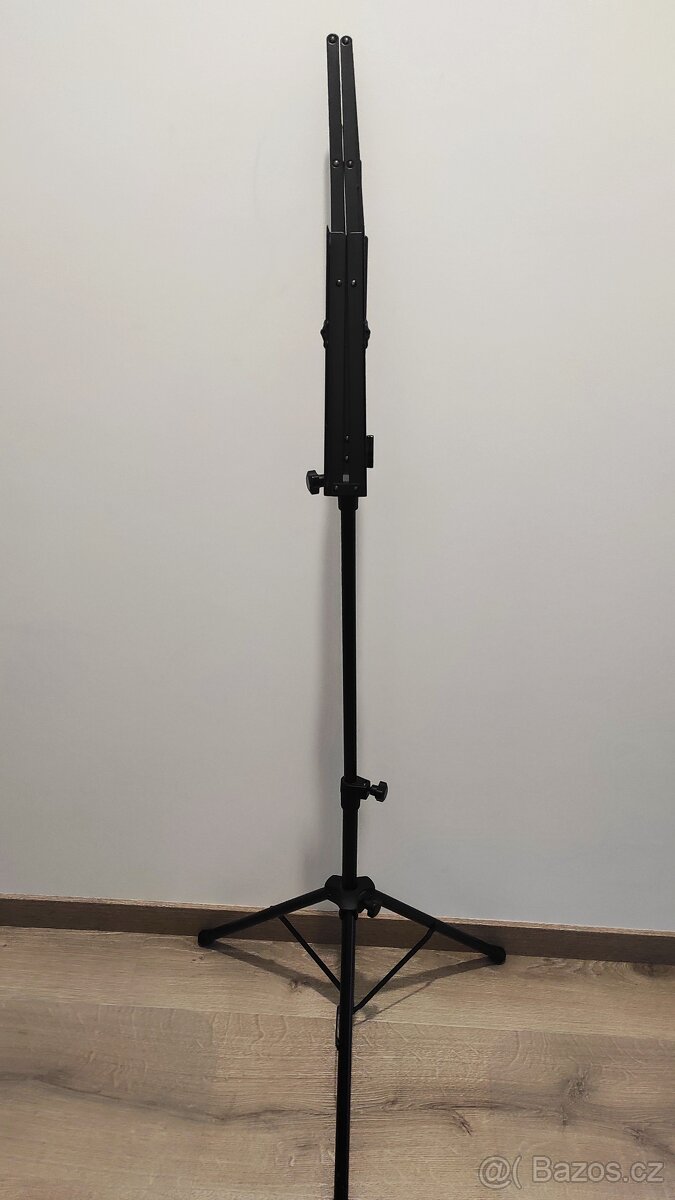 Notový stojan Bespeco, ocelový, skládací - 3