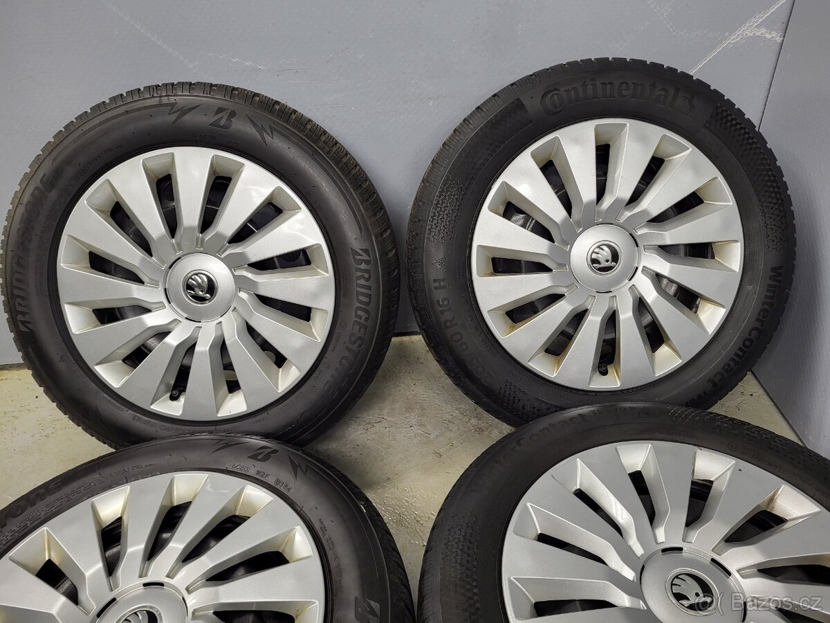 Originál 16" Škoda Octavia 4 5x112 zimní - 3