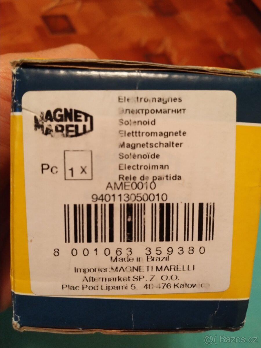 Elektromagnetický spínač startér - 3
