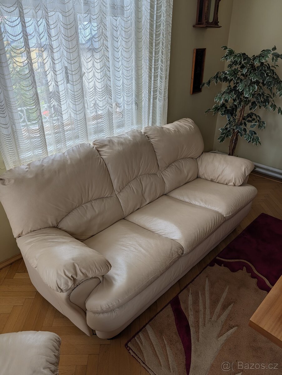 Kožená sedací souprava 1+2+3 - 3