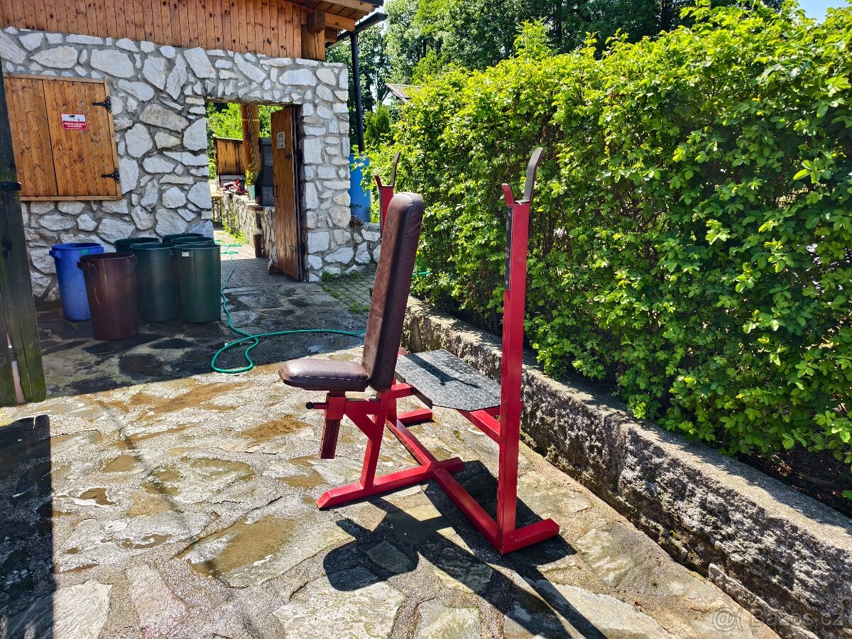 Stojan na tlaky v sedě - 3