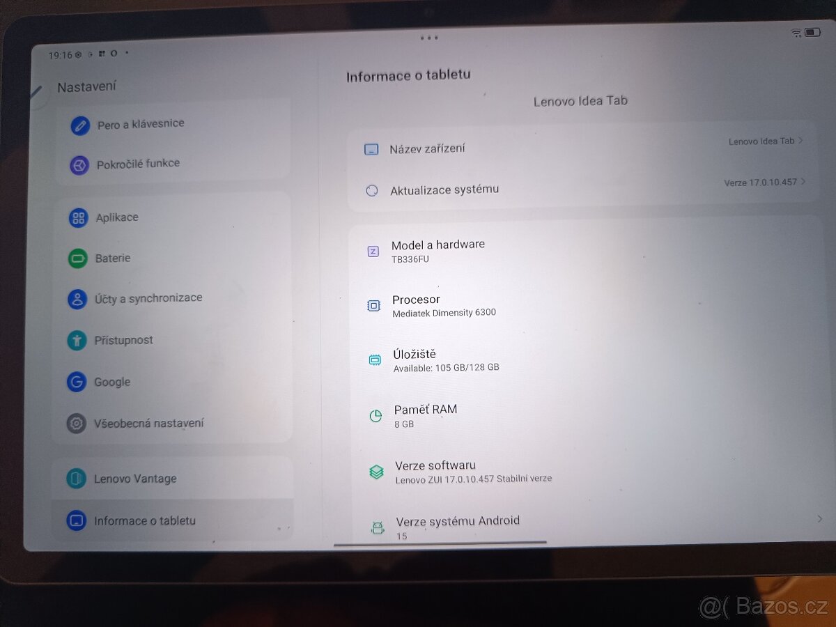 Tablet Lenovo IdeaPad 11" - 3