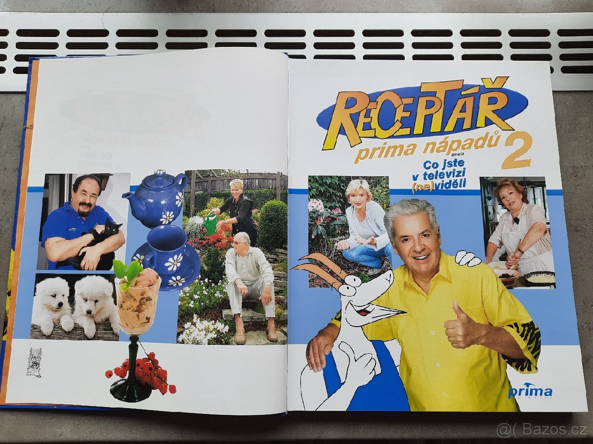 Prodám knihu RECEPTÁŘ PRIMA NÁPADŮ 2. - 3