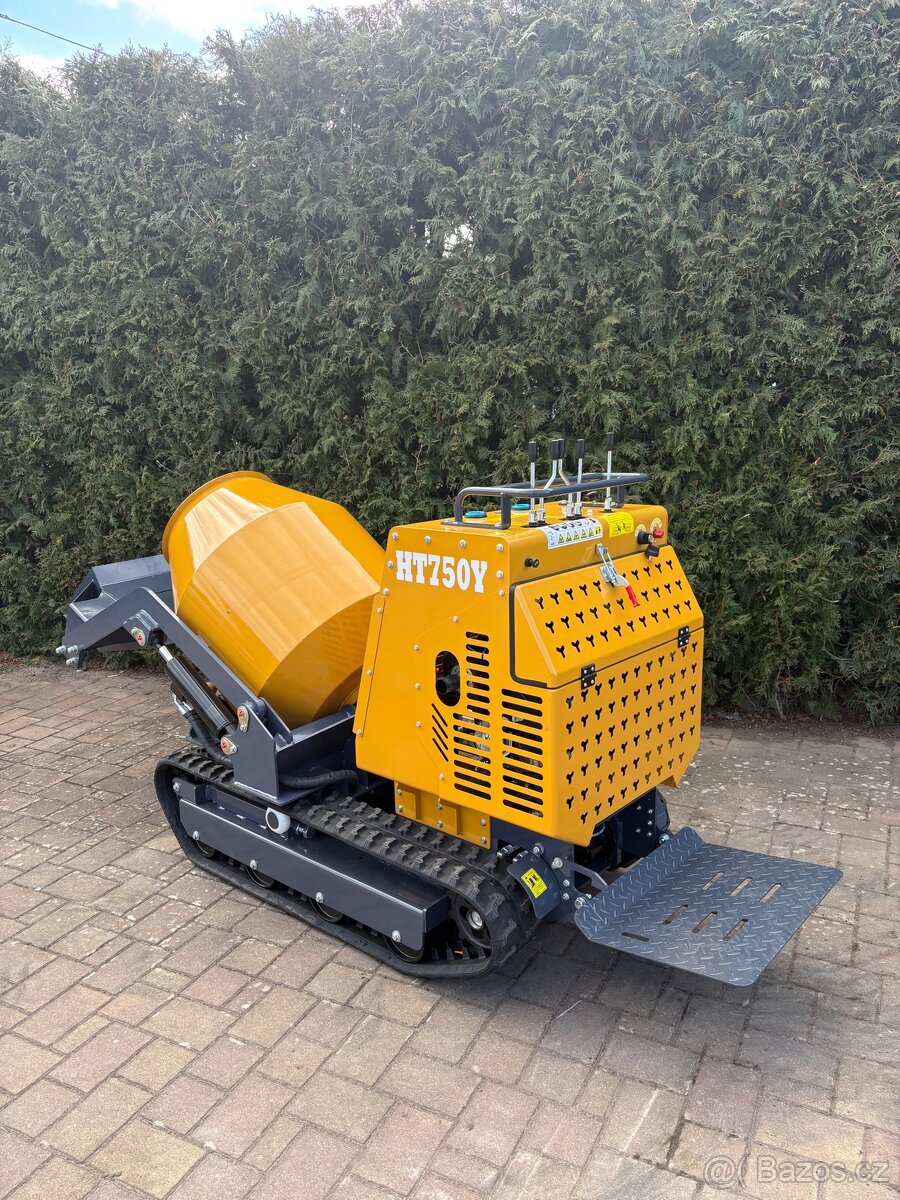 Mini dumper s míchačkou - 3