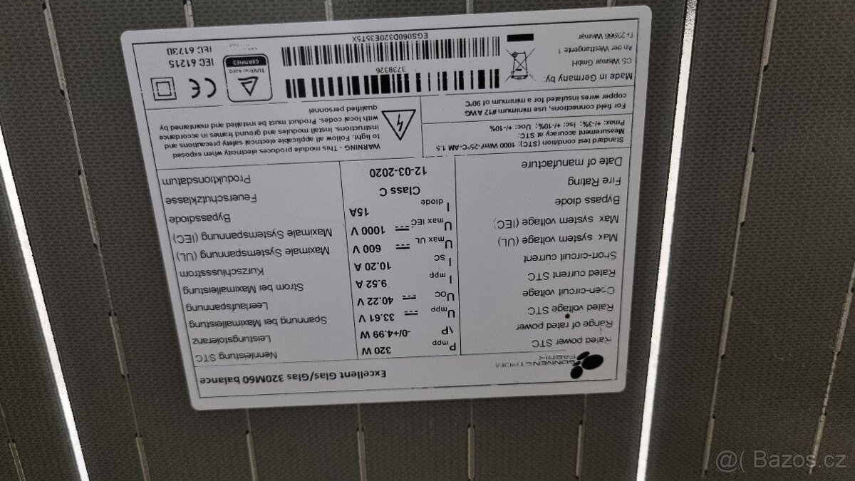 Balkonová fotovoltaická elektrárna - 3