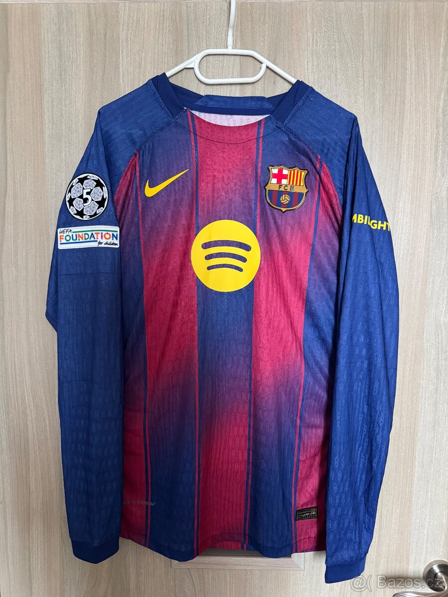 FC Barcelona Raphinha #11 – Long Sleeve – UCL Patch 🔵🔴 - 3