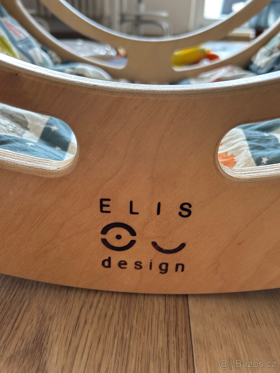 Elis design drevena montessori houpacka - 3