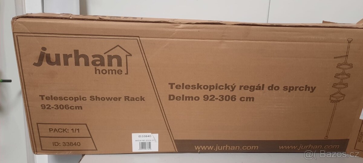 Teleskopický regál do sprchy - 3