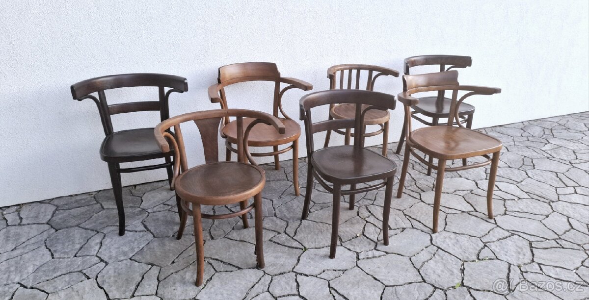 Křesla THONET po renovaci - 3