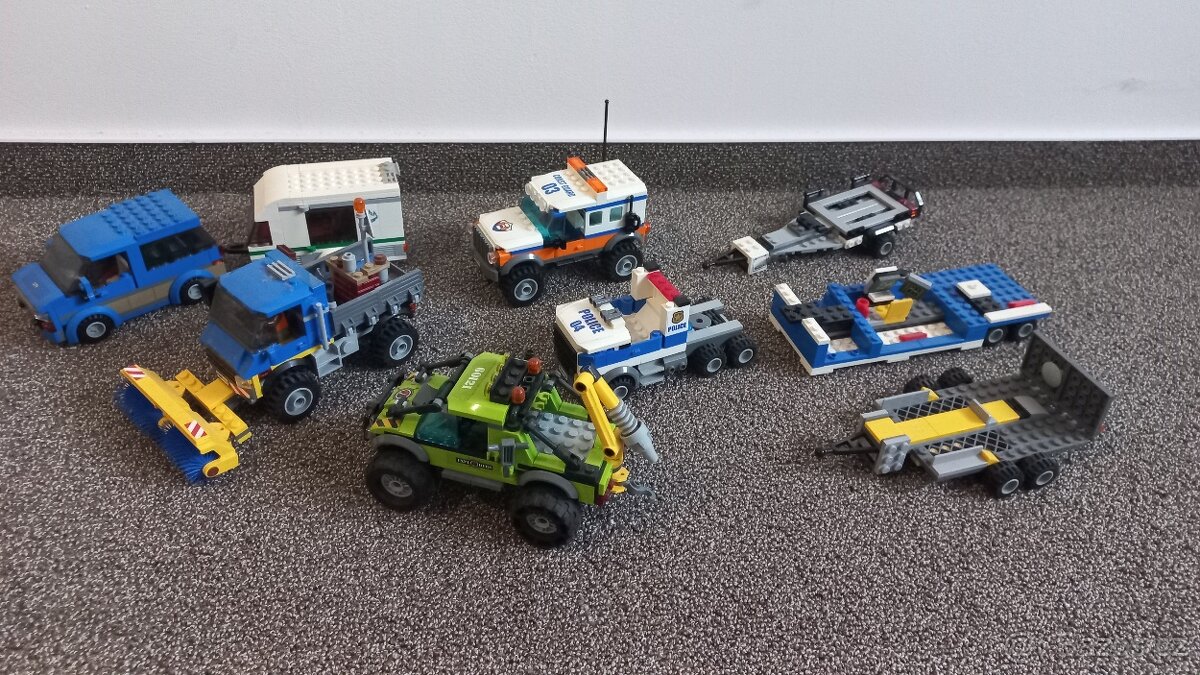 Lego dopravní prostředky - 23 kusů - 3