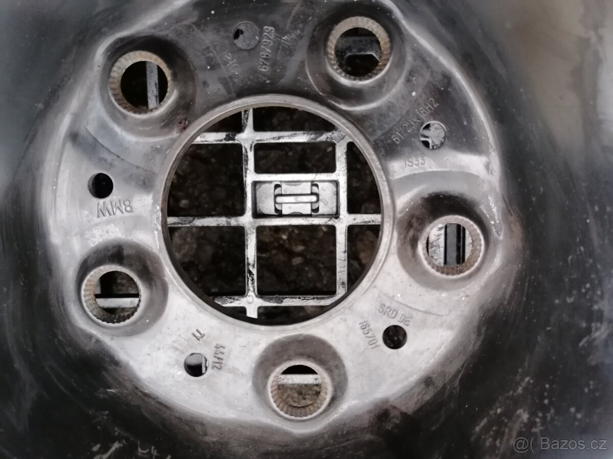 Sada plech. = 5x120 = R16 = orig. BMW - 3