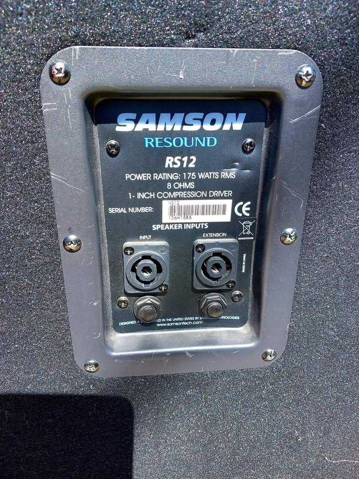 Samson RS 12 - pasivní reproboxy - 3
