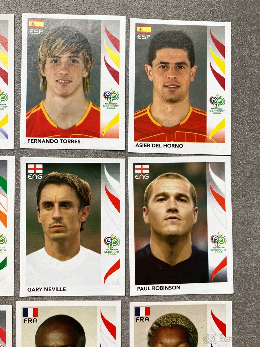 Panini 2006 World Cup samolepky - 3