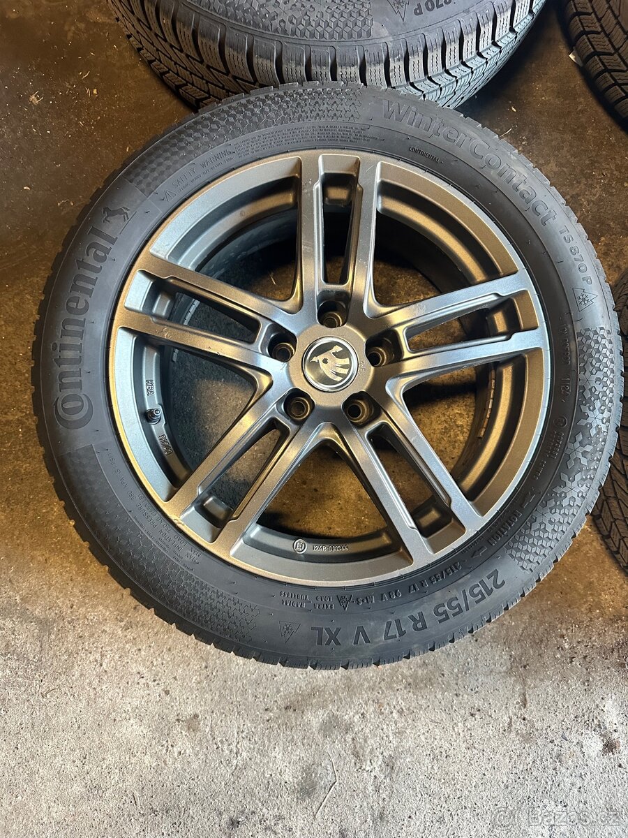 Zimní sada 215 / 55 / R17 5X112 - 3