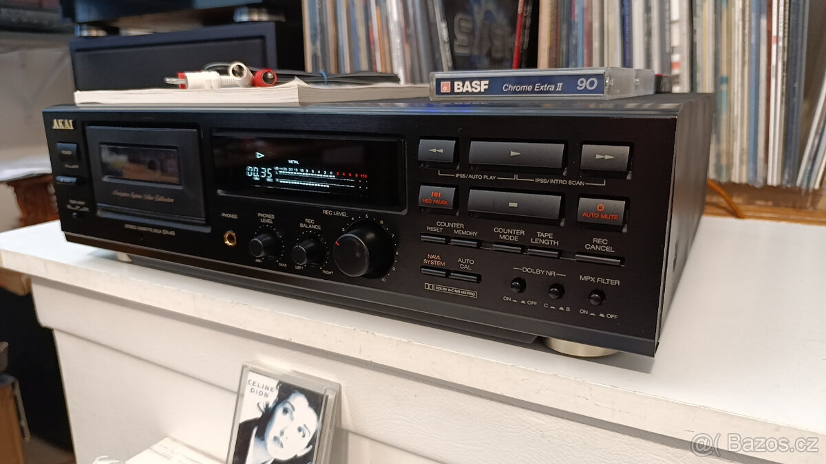 AKAI DX-49 Cassette Deck/HX-PRO/Dolby B-C/MPX Filter - 3