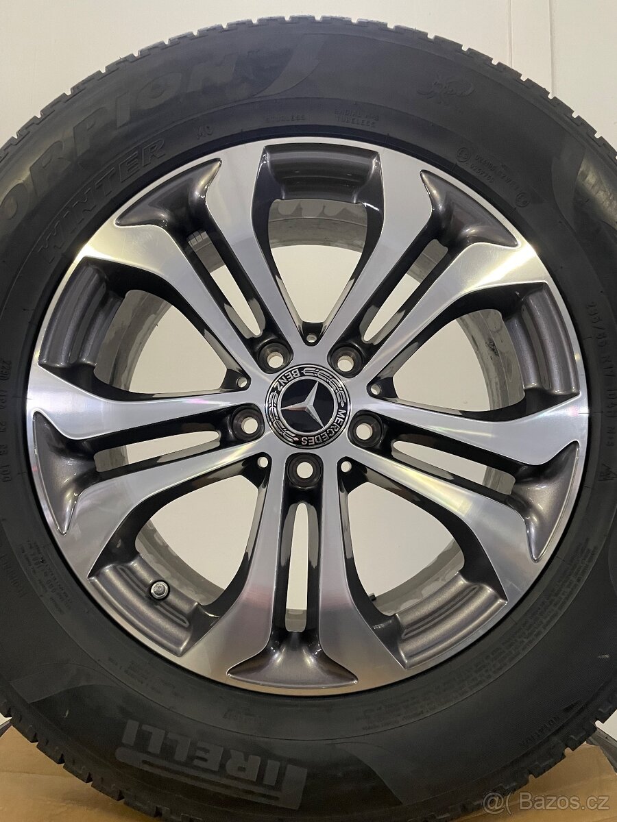 Original alu zimní Mercedes GLC r17 + 235/65/17 99% - 3