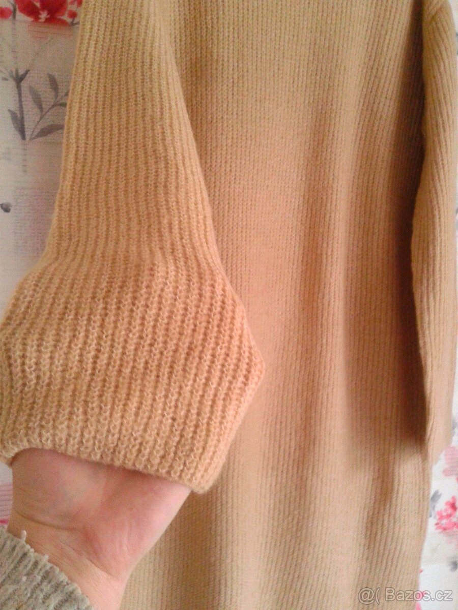 Teplé a měkoučké pletené šaty 40/42 - 3