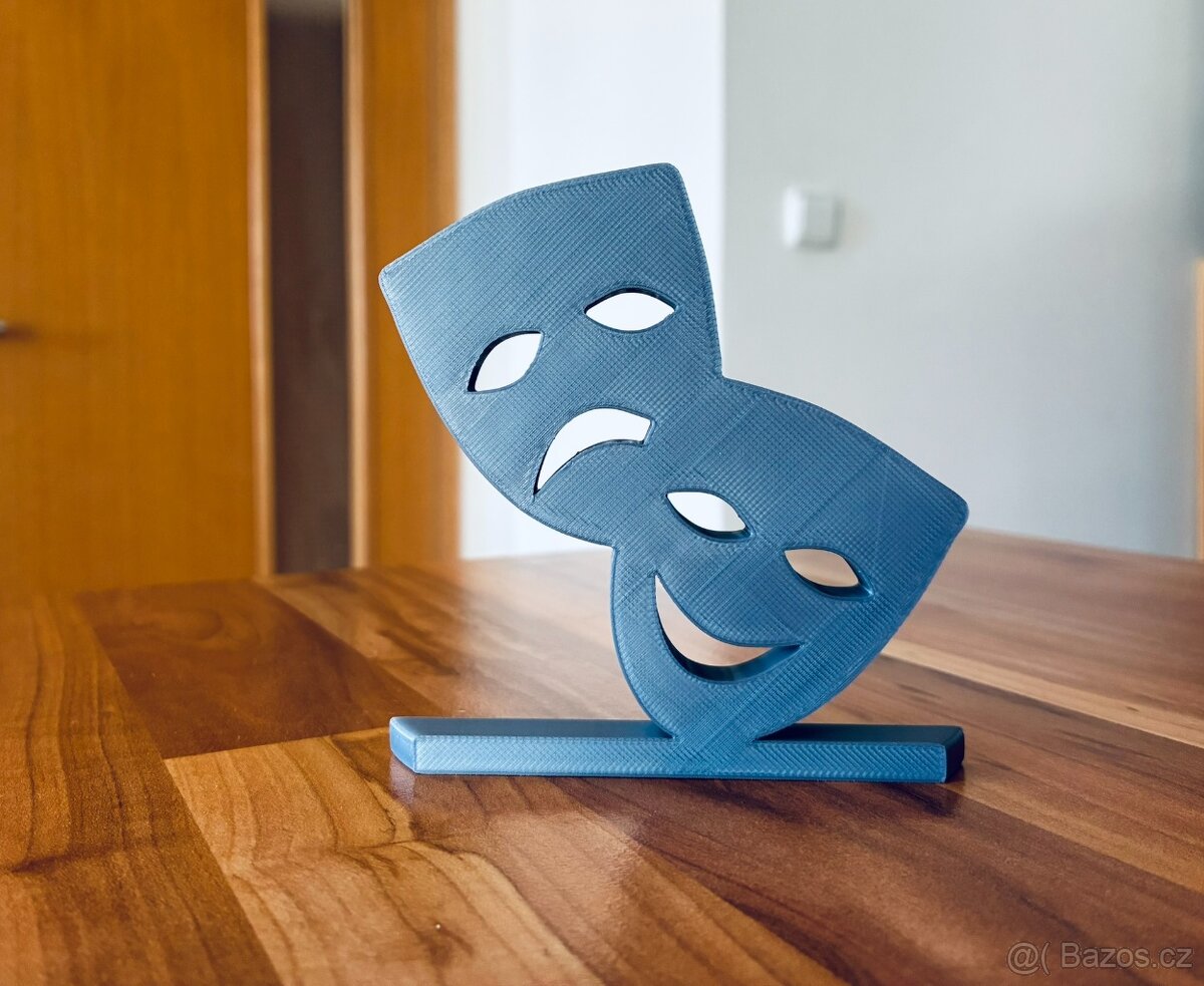 Originální svícen - Maska dvou tváří - 3