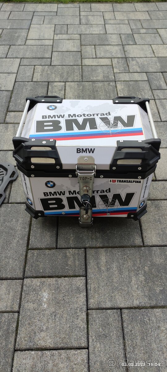 R1200-1250 BMW kufr top case 45L hliník - 3