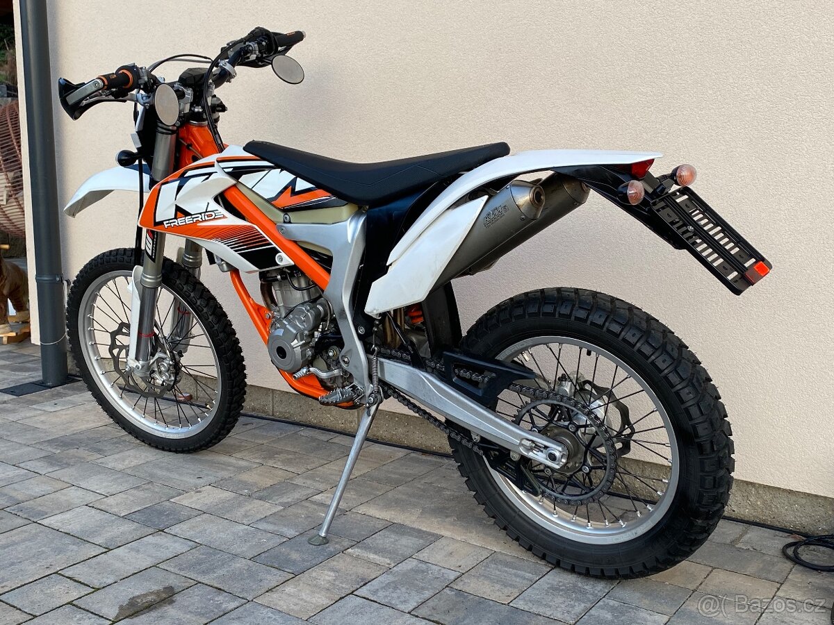 Ktm freeride 350 , jen 3360 km - 3