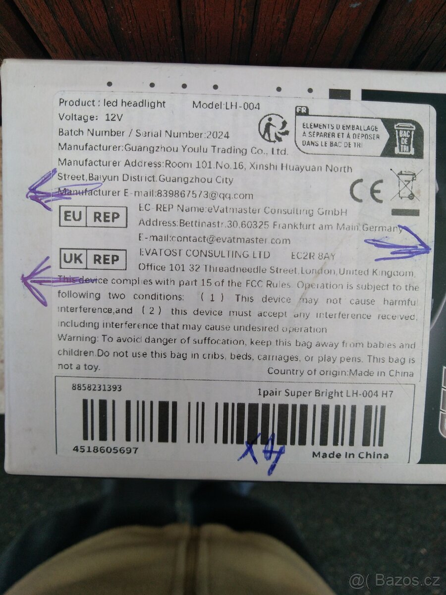 Prodám H7 led žárovky - 3