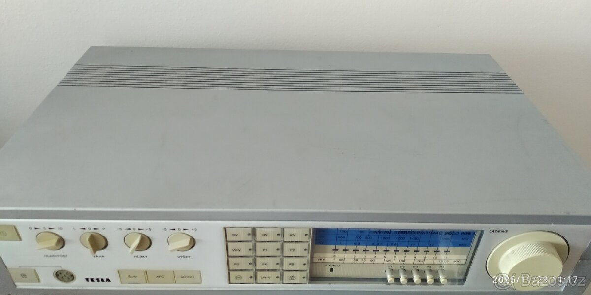 Stereo přijímač Tesla Sólo 638A - 3