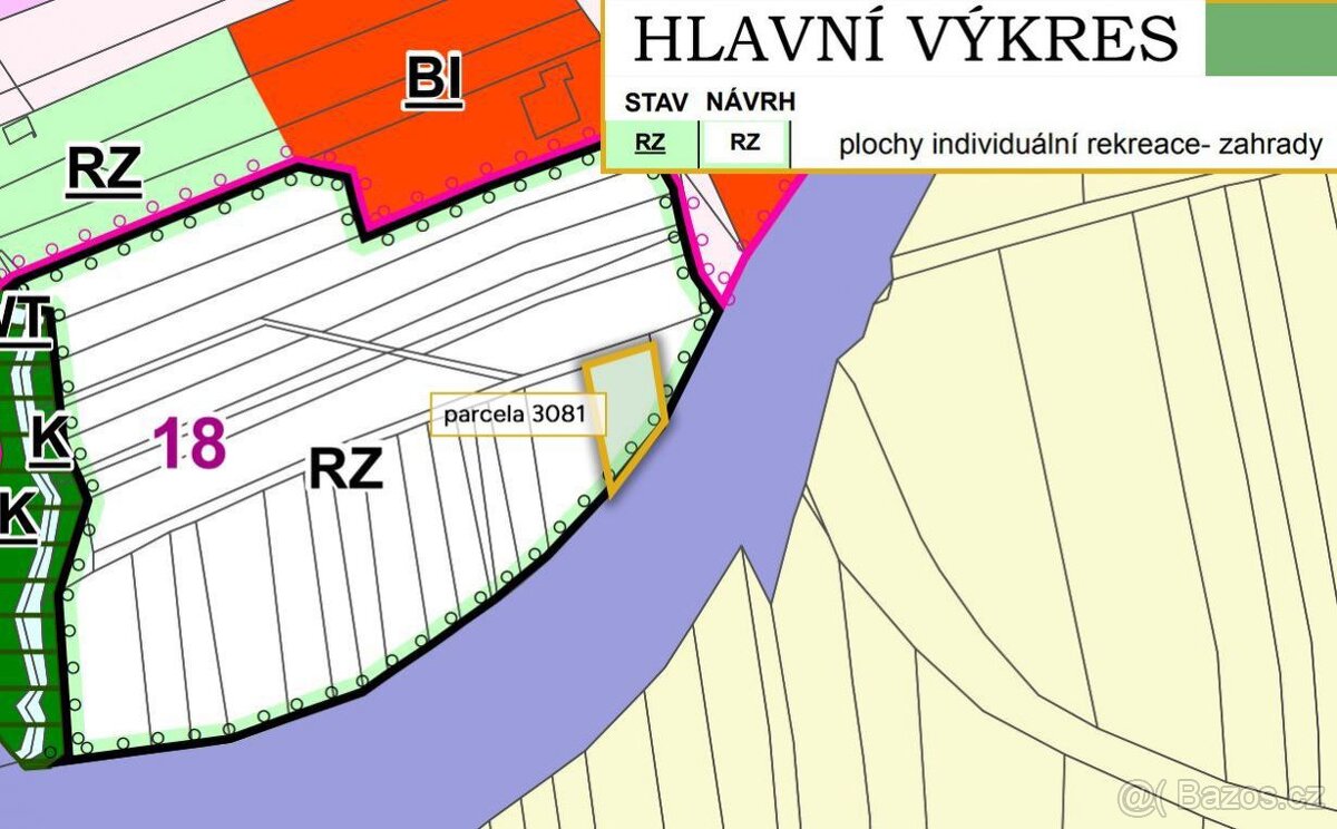 Zahrada, prodej, Osíčko, Kroměříž - 3