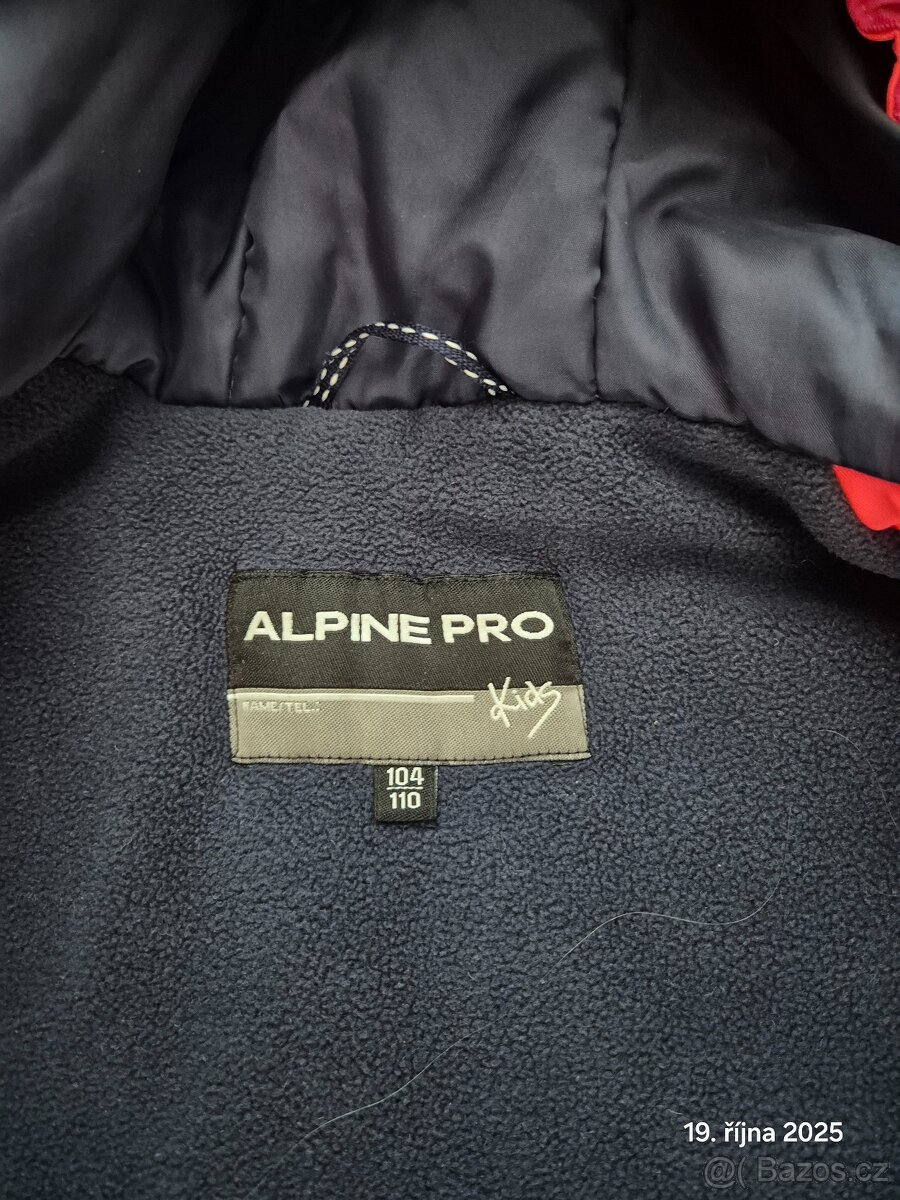 Zimní bunda AlpinePro vel.104/110 - 3