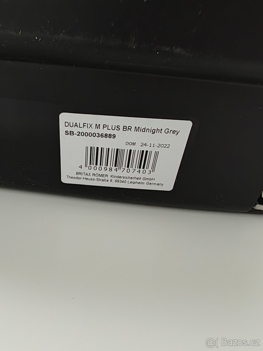 Autosedačka Britax Römer Dualfix M Plus Midnight Grey - 3