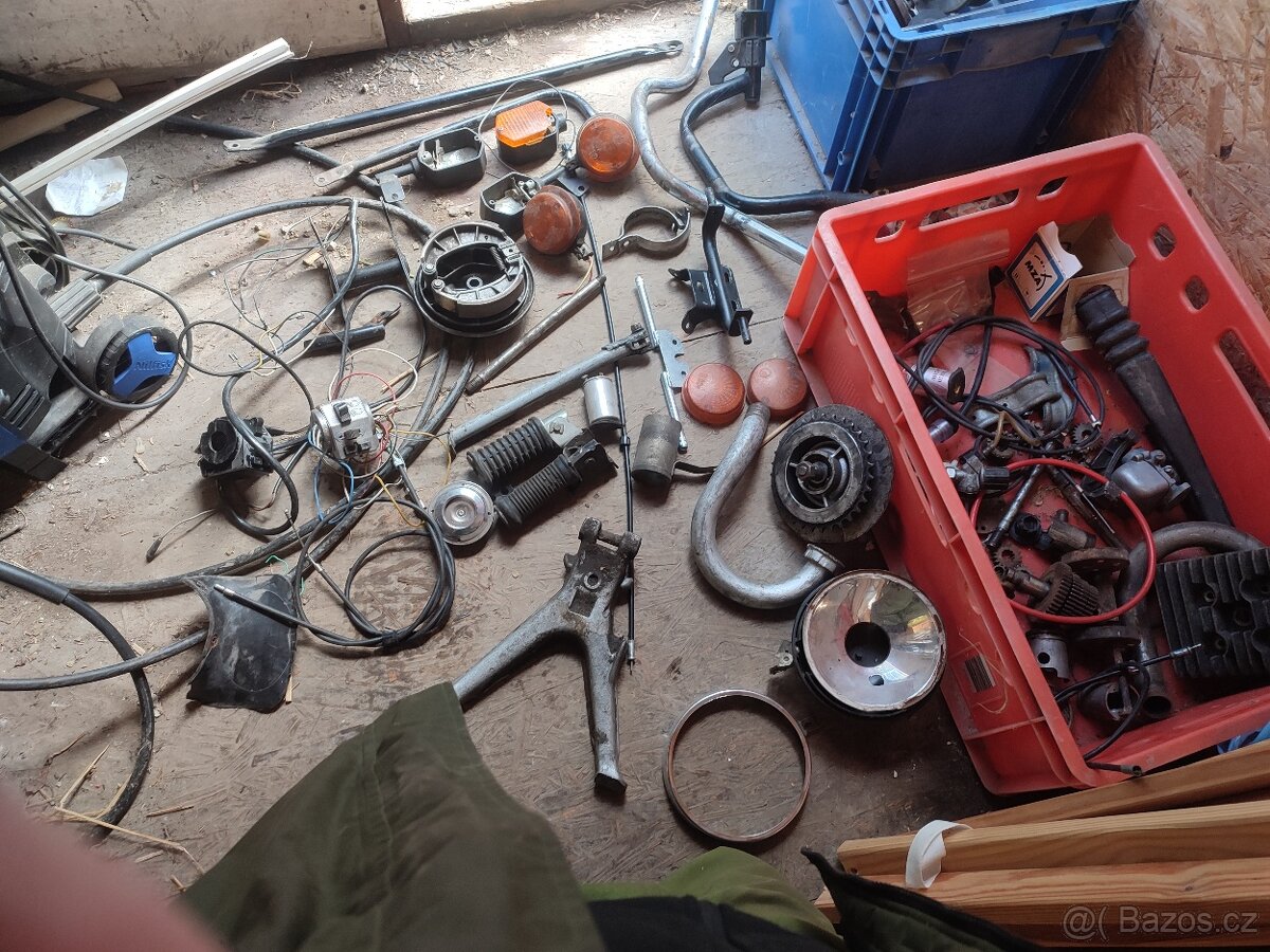 simson jawa 350 babetta dily - 3