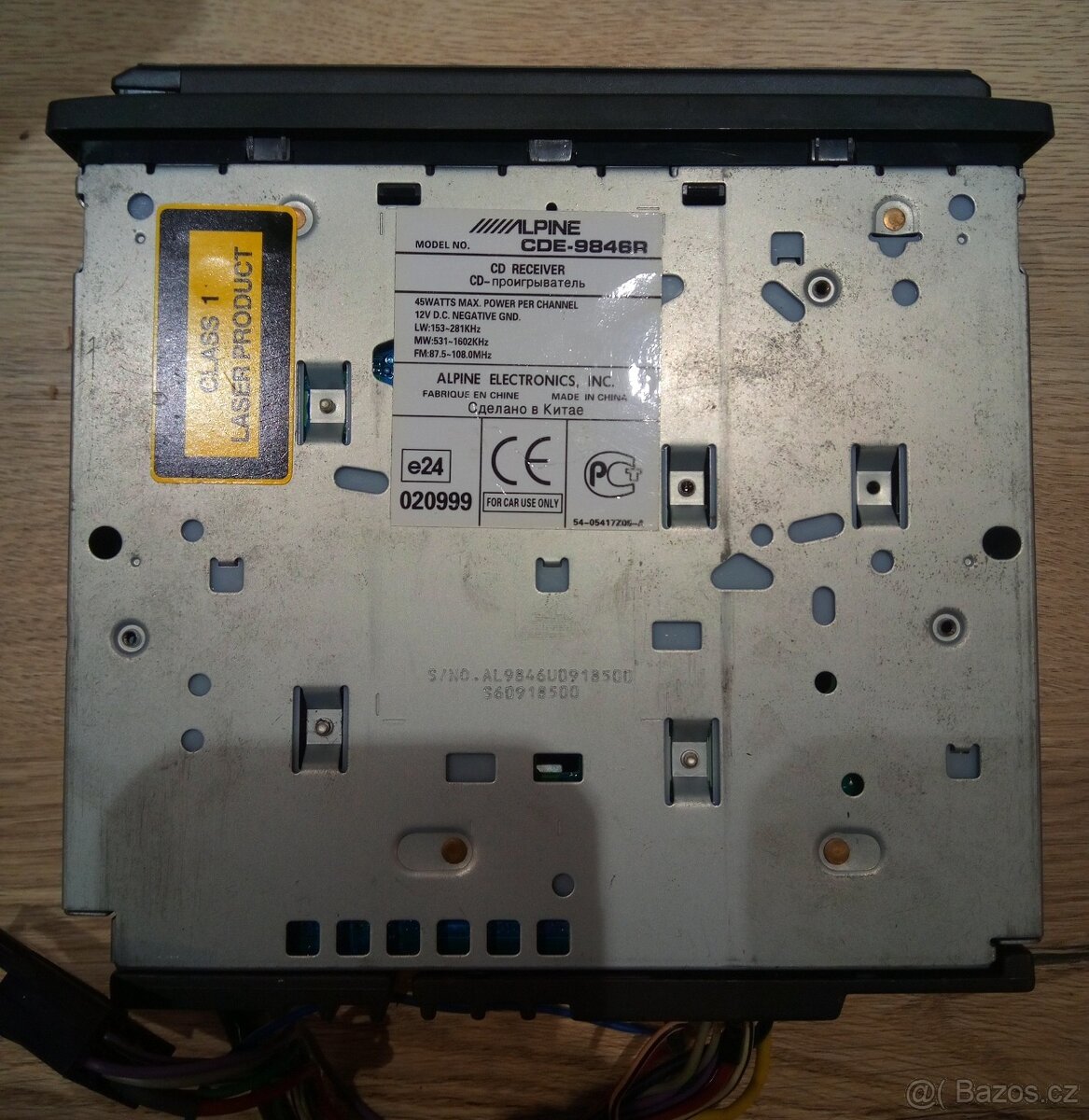 Autorádio ALPINE CDE-9846R - 3