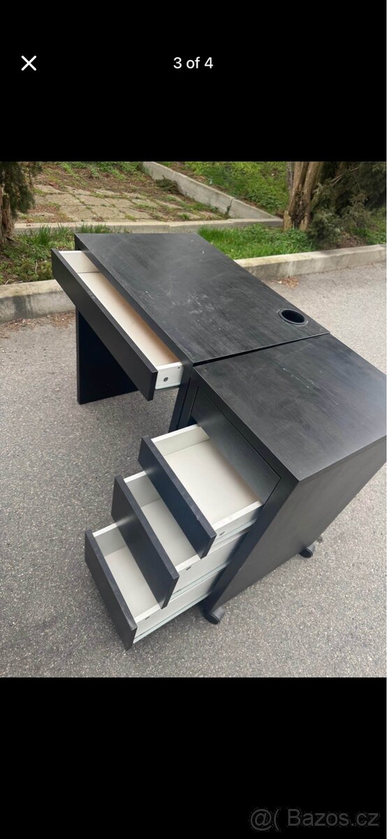 Set nábytku v černé barvě - 3