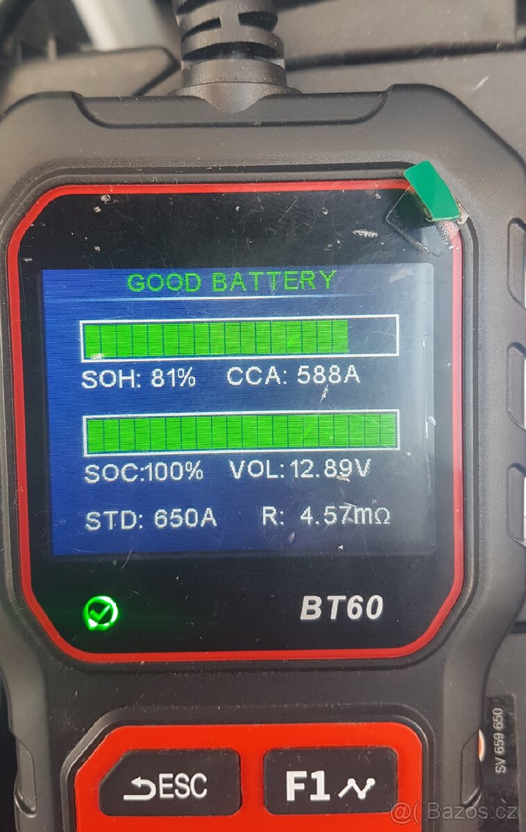 Autobaterie VARTA J1 12V 125Ah 720A použitá 625 012 072 - 3