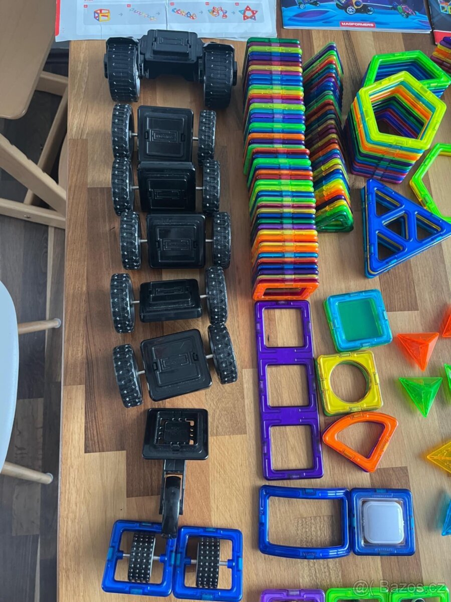 Magnetická stavebnice MAGFORMERS, 164dílků - 3