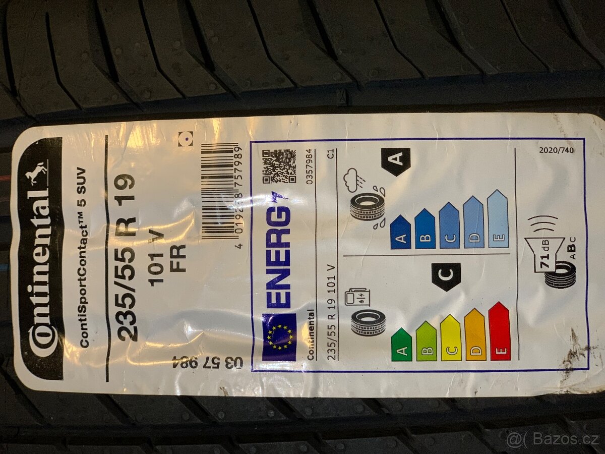 235/55R19 nové 8Jx19 sada - 3