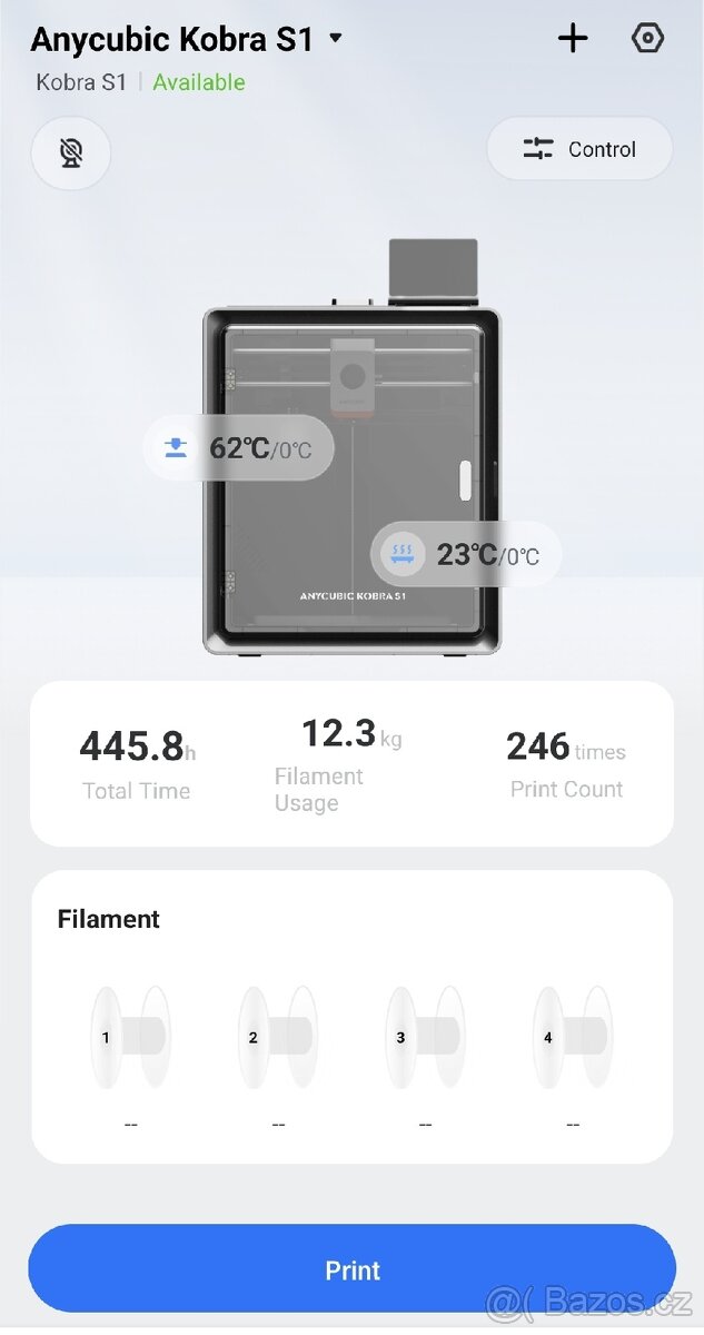 3D Tiskárna Anycubic Kobra S1 Combo - 3