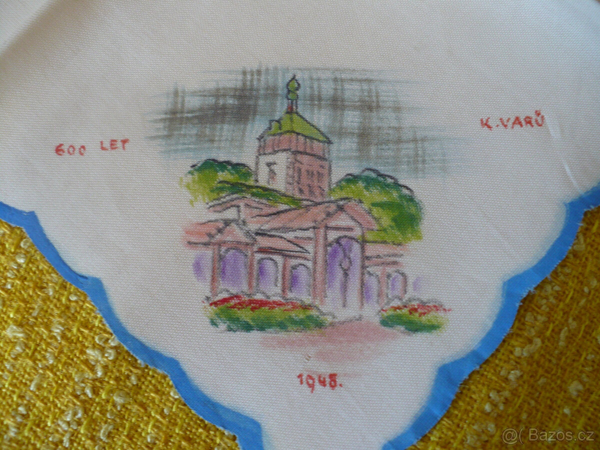 Památeční kapesníčky z K.Varů - 3