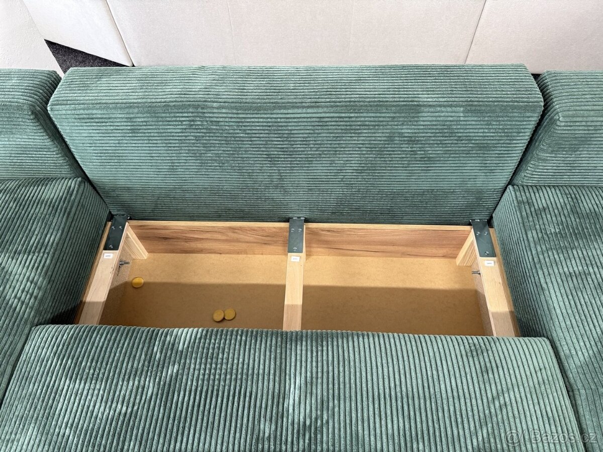 Sedací souprava tvaru U - rozkládací - NEPOUŽITÁ - 3