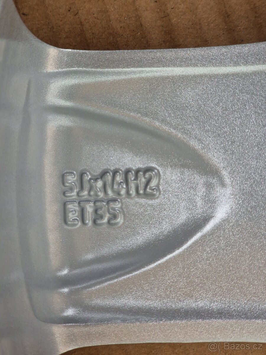 14" Nové alu kola Škoda Fabia 5x100 - 3