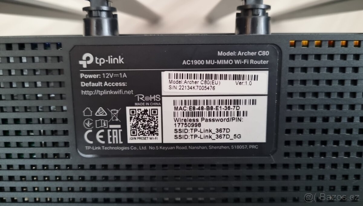 Router TP-Link Archer C80 - 3