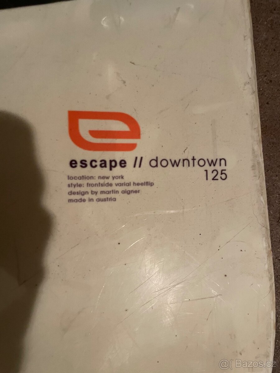 Dětský snowboard escape downtown 125cm - 3