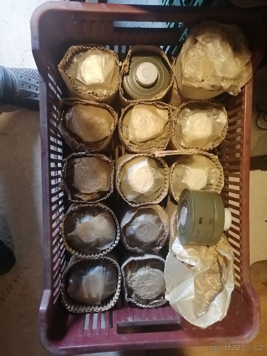 Ochranná plynová maska DM-1, 5kusů - 3