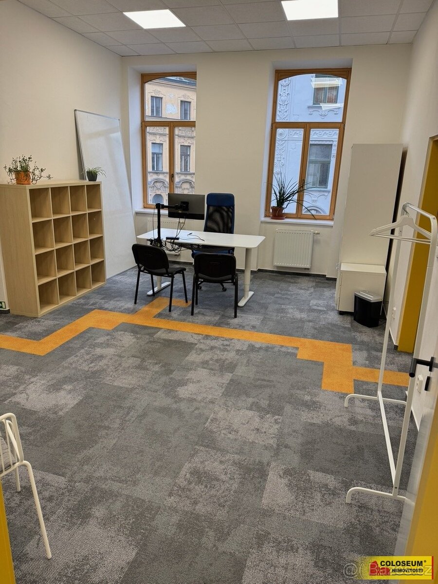 Brno-město, pronájem kanceláře 125m², po rekonstrukci, k pod - 3