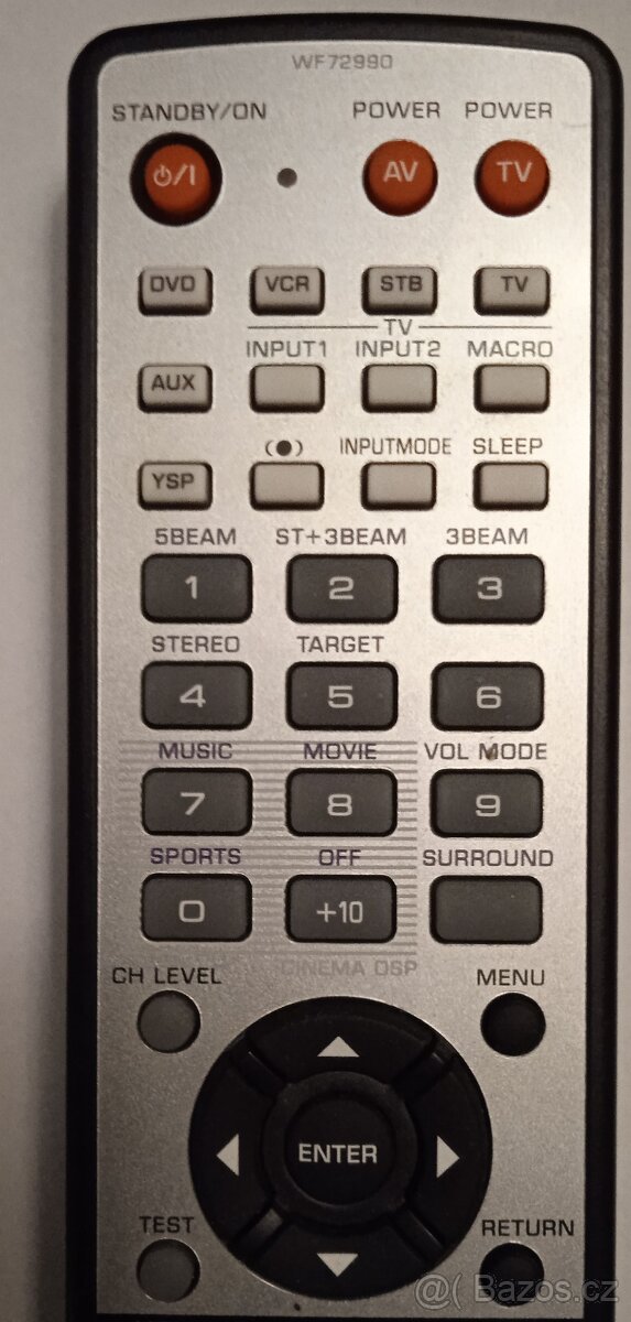 YAMAHA - dálkový ovladač - 3