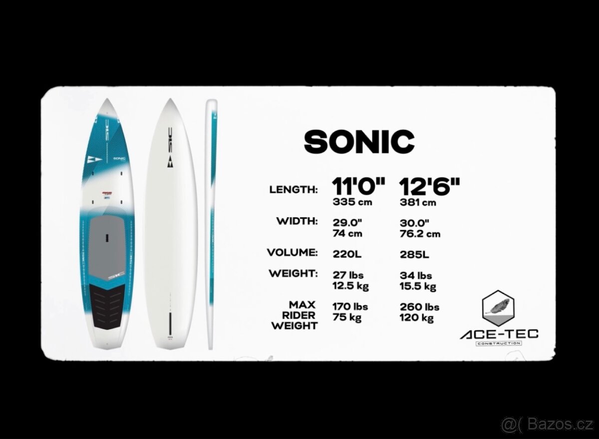 Paddleboard SIC Sonic 12,6 - 3