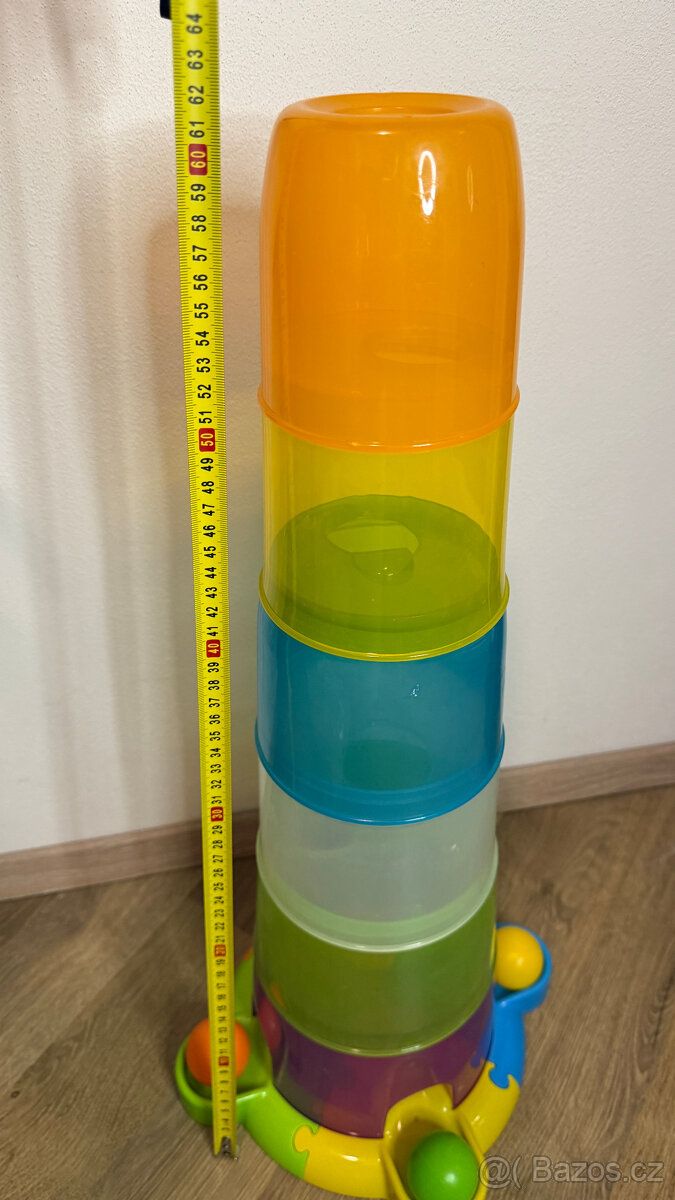 Vysoká skládací věž s míčky - pyramida - 3