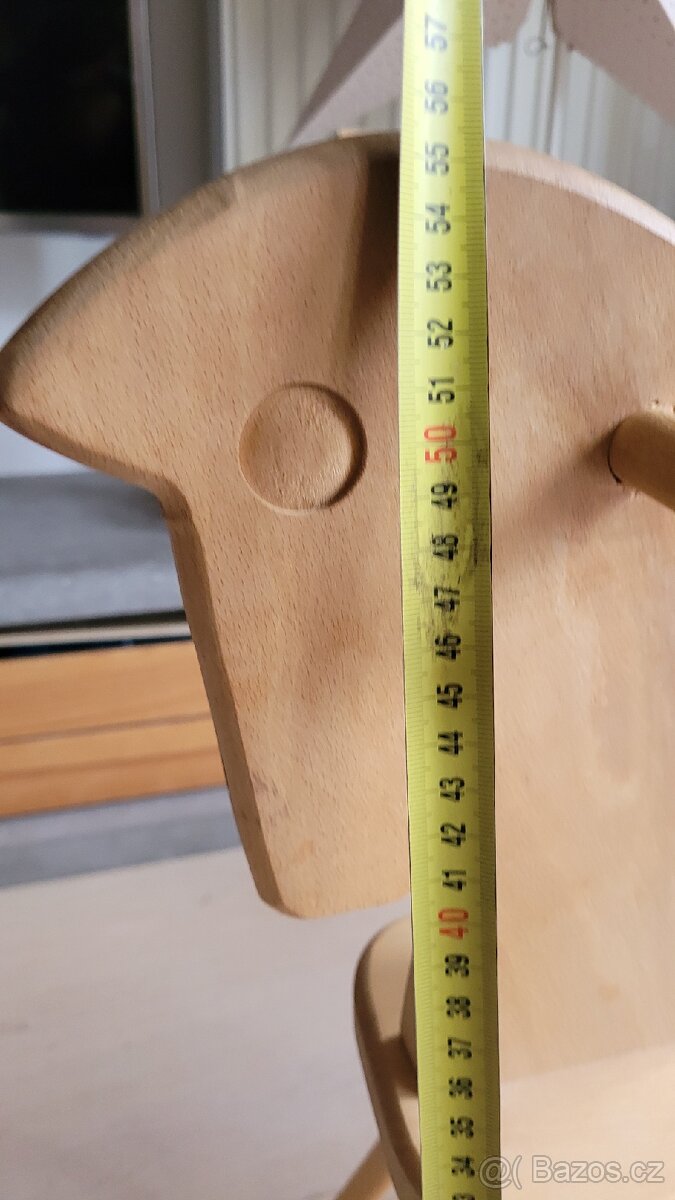 Houpací kůň - bukové dřevo - 3