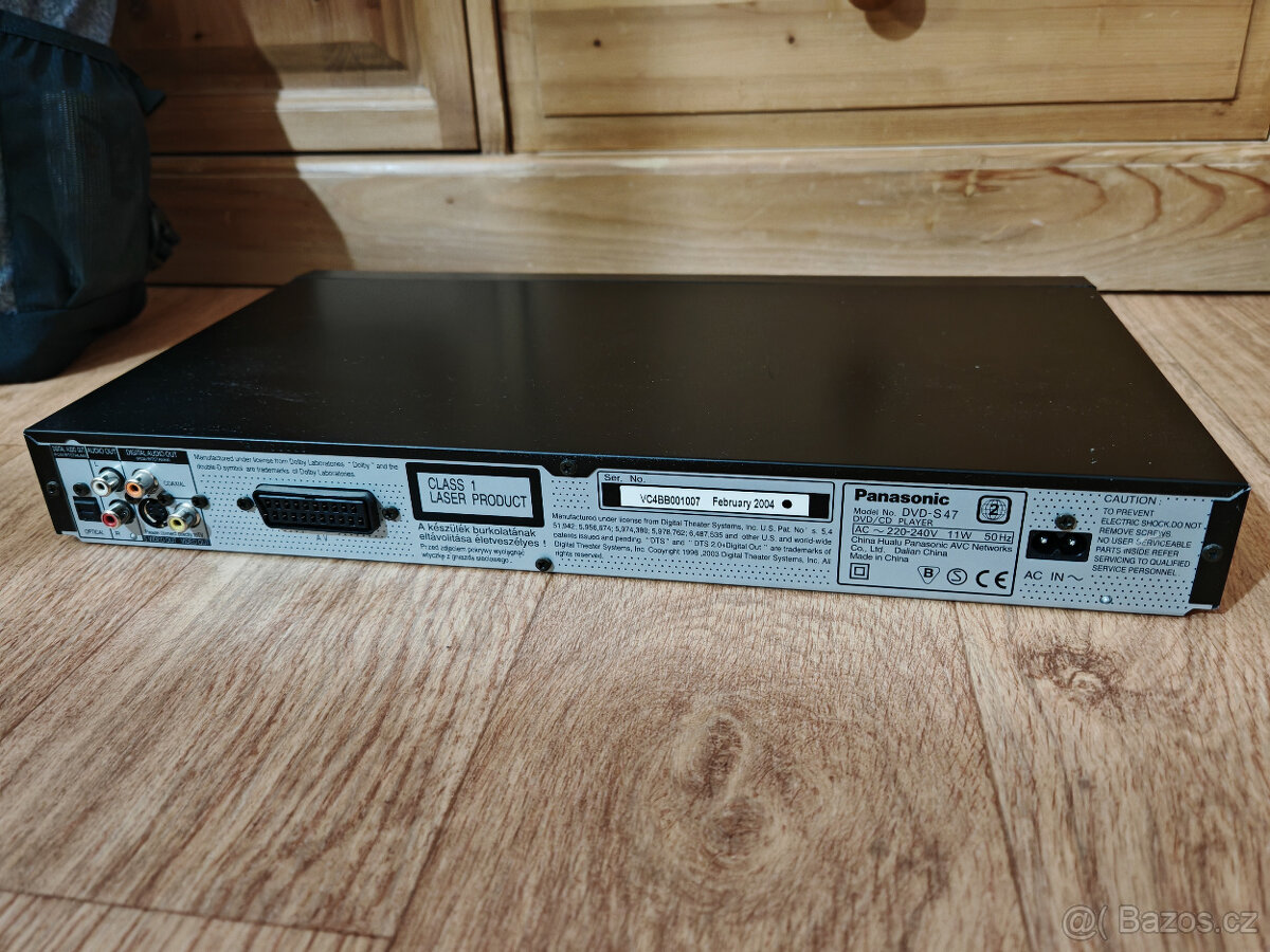 Panasonic DVD/CD PLAYER S47 - 3